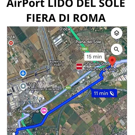 شقة Airport Lido Del Sole *
